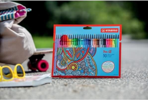 Actual product image STABILO Pen 68 (Sorted, 30 x)