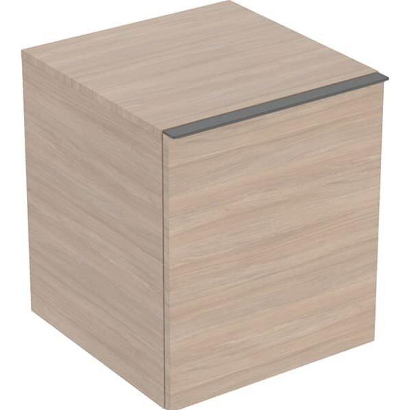 Geberit, Badezimmerschrank, Acanto Seitenschrank, 1 Schublade und Innenschublade, 452x520x475mm