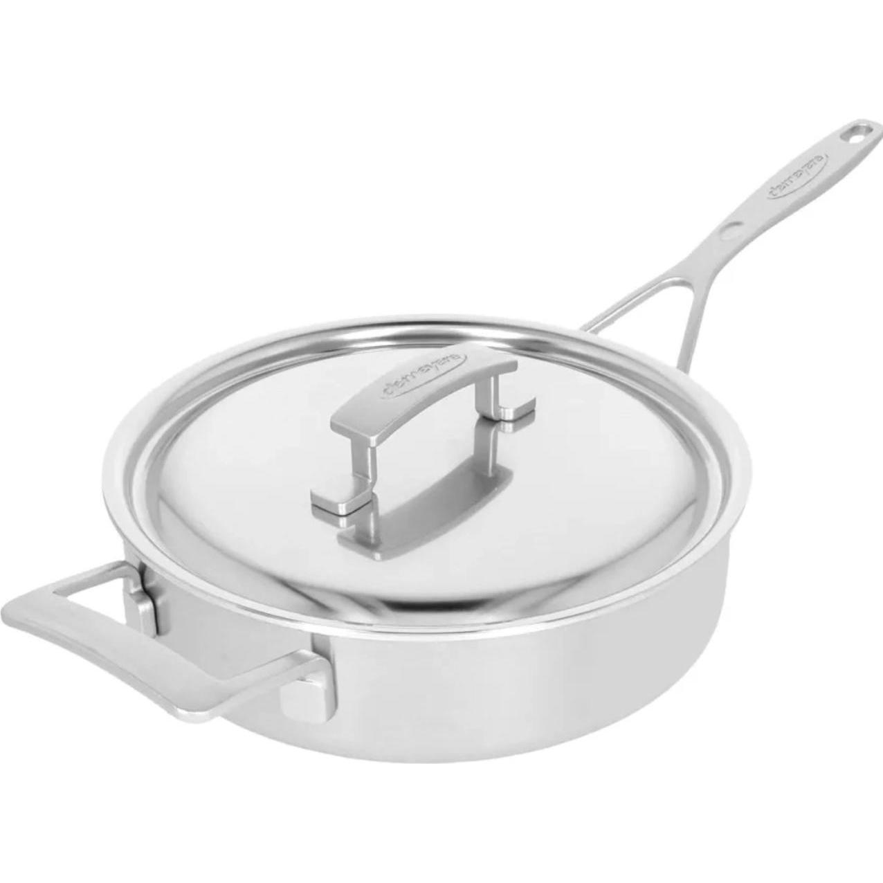 Thumbnail - Demeyere Industry 5 Stielkasserolle nieder mit Deckel D28cm 5.7lt, Pfanne + Kochtopf