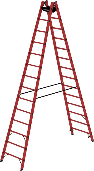 Immagine prodotto Munk Scala interamente in plastica (Scala doppia, 407 cm)