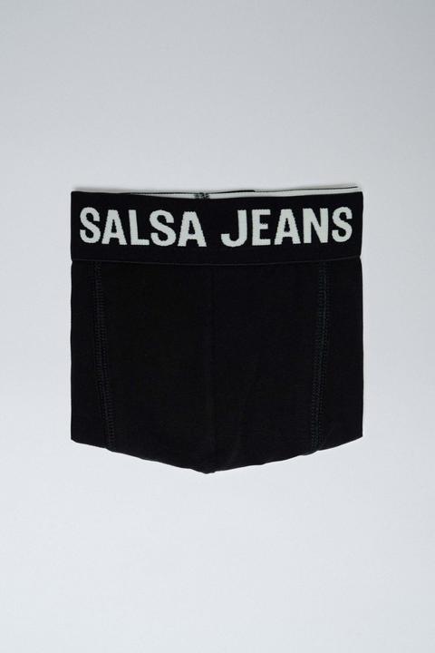 Produktbild Salsa Jeans Trunks 3 Branding And Solid Trunks Pack (S)