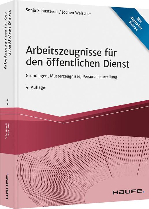 Actual product image Arbeitszeugnisse für den öffentlichen Dienst (German, Jochen Welscher, 2021)