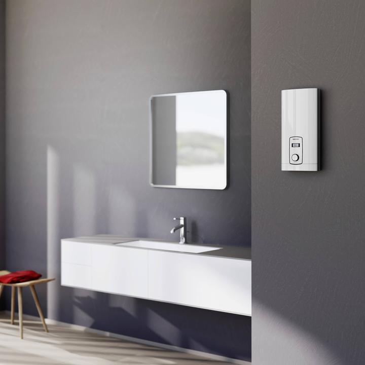Actual product image Stiebel Eltron DHB-E 18/21/24 LCD Electronic instantaneous water heater, temperature accurate to the degree thanks