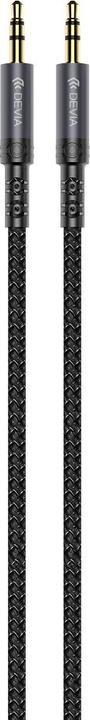 Image du produit Devia câble audio Ipure EC618 jack 3,5 mm - jack 3,5 mm 1,0 m noir (1 m, Jack 3,5 mm (AUX))