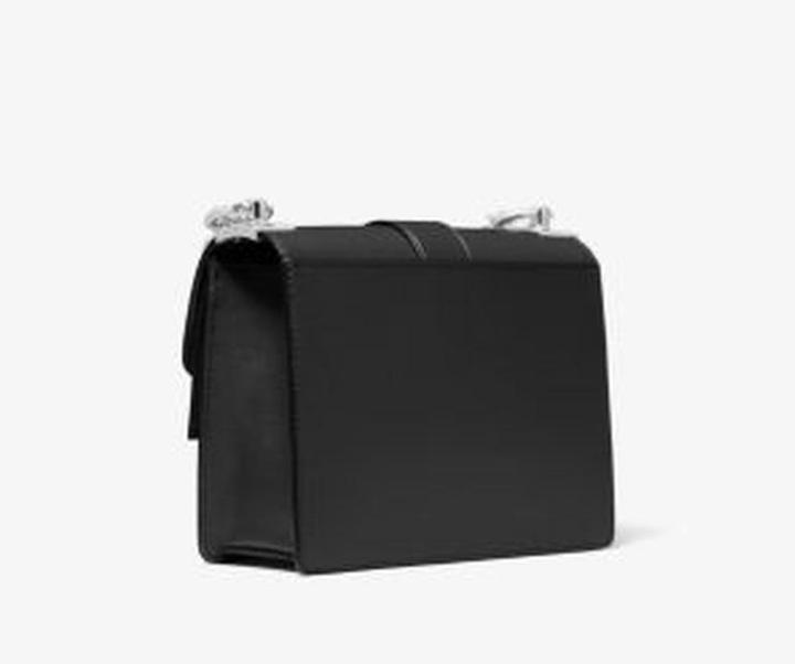 Actual product image Michael Kors Shoulder Bag GREENWICH Black 20 x 17 x 7 cm