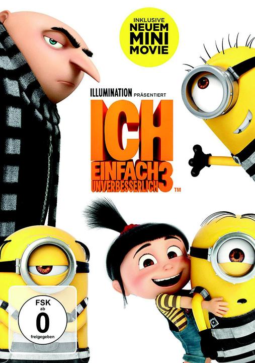 Produktbild Ich-Einfach Unverbesserlich 3 (DVD, 2017, Deutsch)