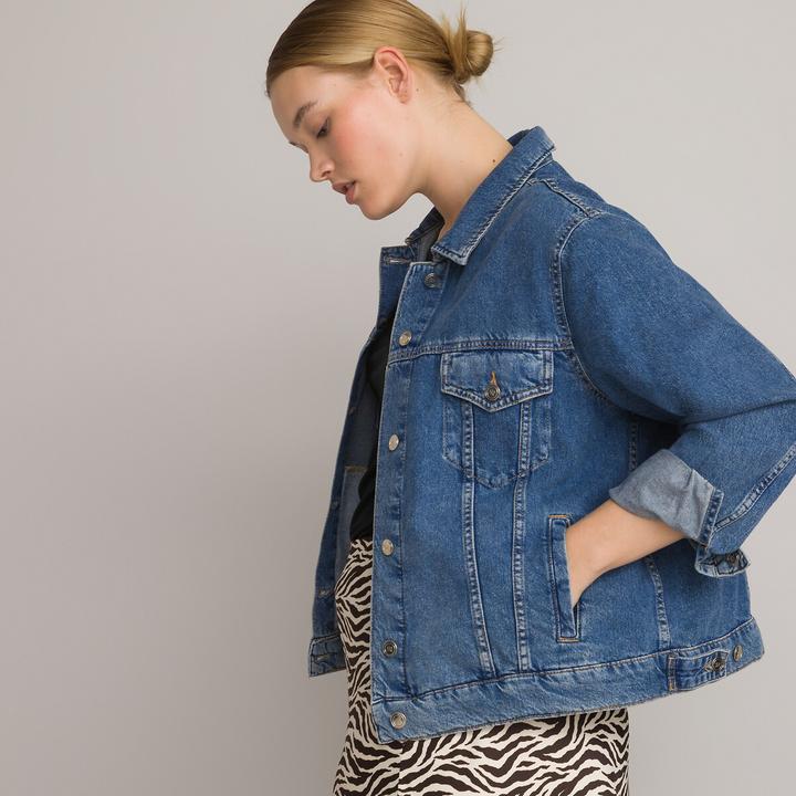 Actual product image La Redoute Collections Iconic denim jacket (38)