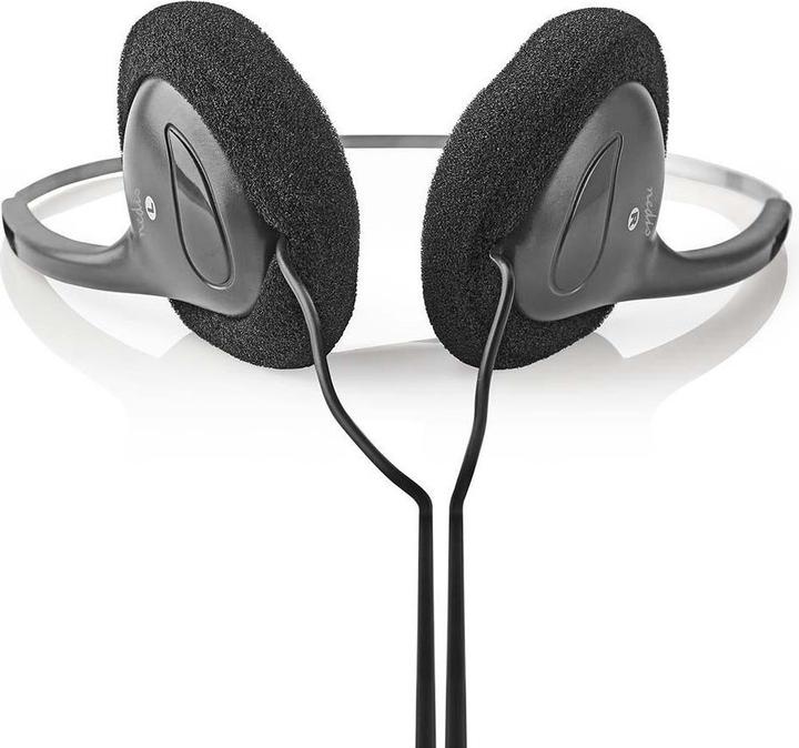 Image du produit Nedis Casque supra-auriculaire Câblé 1,2 m Noir, one-Size, HPWD1101BK (Filaire)