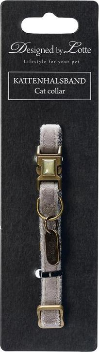 Produktbild Designed by Lotte Katzenhalsband Velura (30, Katze, Spazieren)