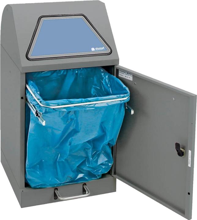 Actual product image kaiserkraft Recyclable waste collector system, foot-operated access flap (45 l)