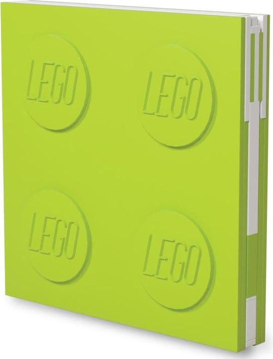 LEGO Stationary Lime Notebook avec stylo gel (Règle spéciale)
