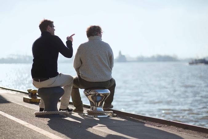 Produktbild Philippi 240001 - HAMBURGER HOCKER mit Segeltau