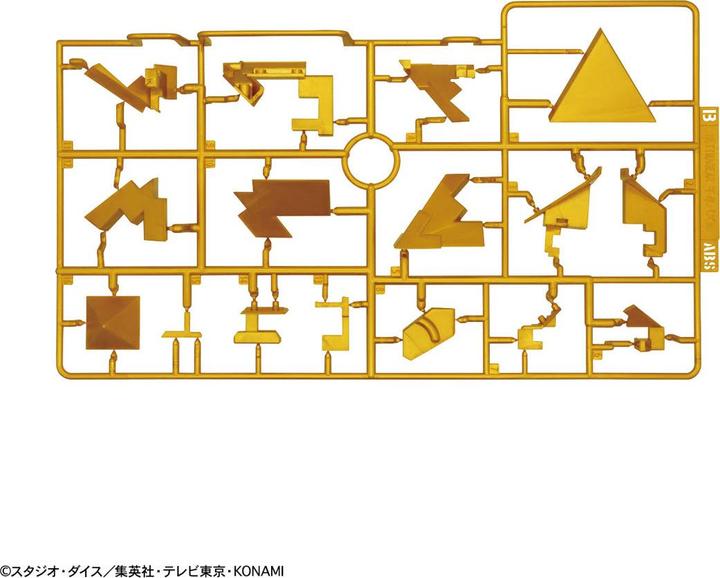 Actual product image Bandai YU-GI-OH! - Millennium Puzzle - Model Kit