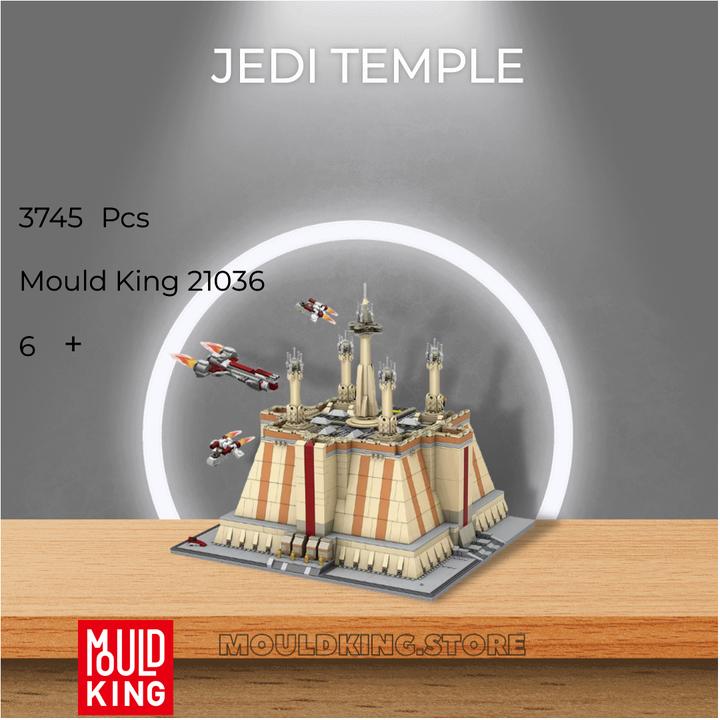 Actual product image Mould King Jedi Temple