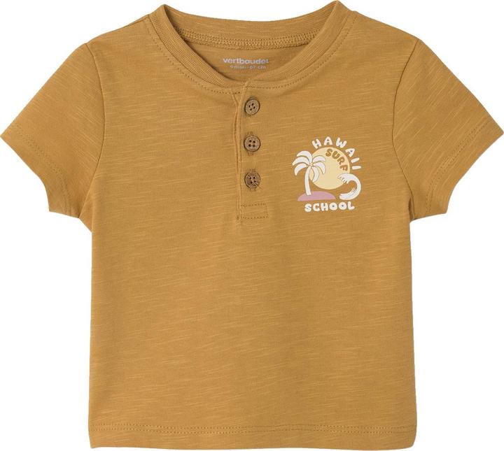 Actual product image Vertbaudet Bio-Kollektion: Jungen Baby T-Shirt mit Print, Slub-Jersey (62)