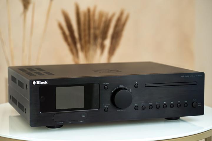 Productafbeelding Block Audio Audioblock CVR-200AV sw Heimkino-Receiv. (7.1 kanalen, DAB+, FM)