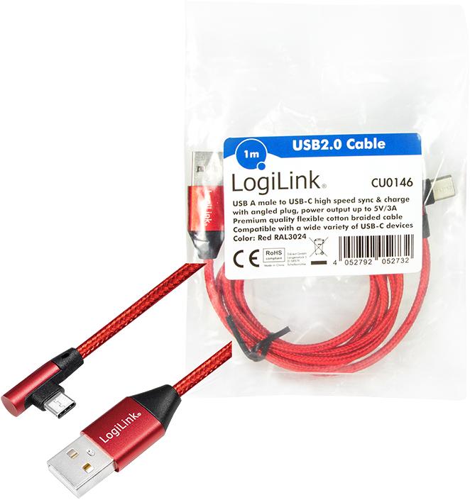 Actual product image LogiLink USB cables (1 m, USB 2.0, 5 W)