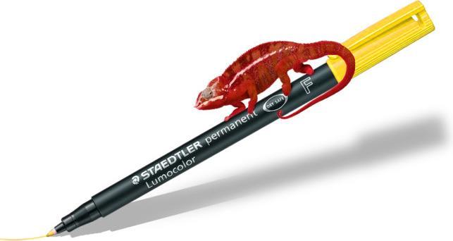 Image du produit Staedtler Lumocolor permanent (Jaune, 0.60 mm, 1 x)