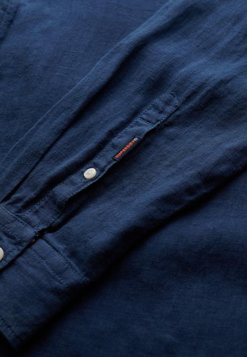 Produktbild Superdry Vacation Hemd mit langen Ärmeln aus Leinen (XXL)