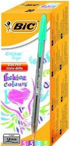 Produktbild Bic Cristal large Blau, Grün, Rosa, Lila Kugelschreiber 20 Stück (20x)