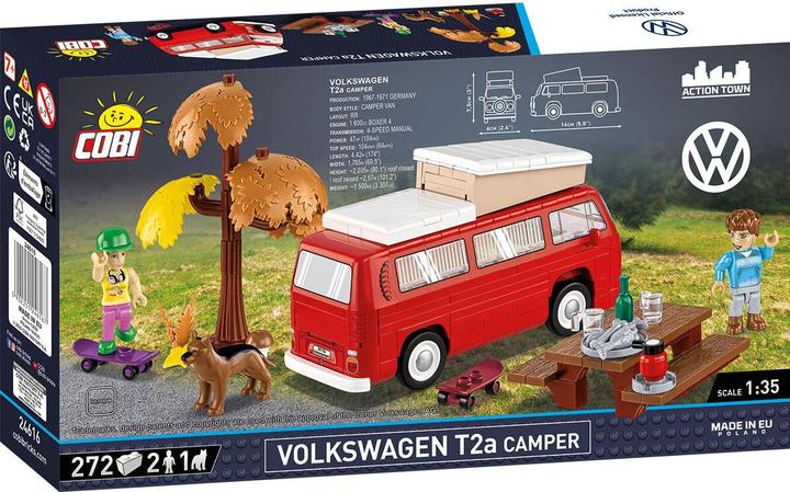 Produktbild Cobi 24616 VOLKSWAGEN T2a Campingwagen