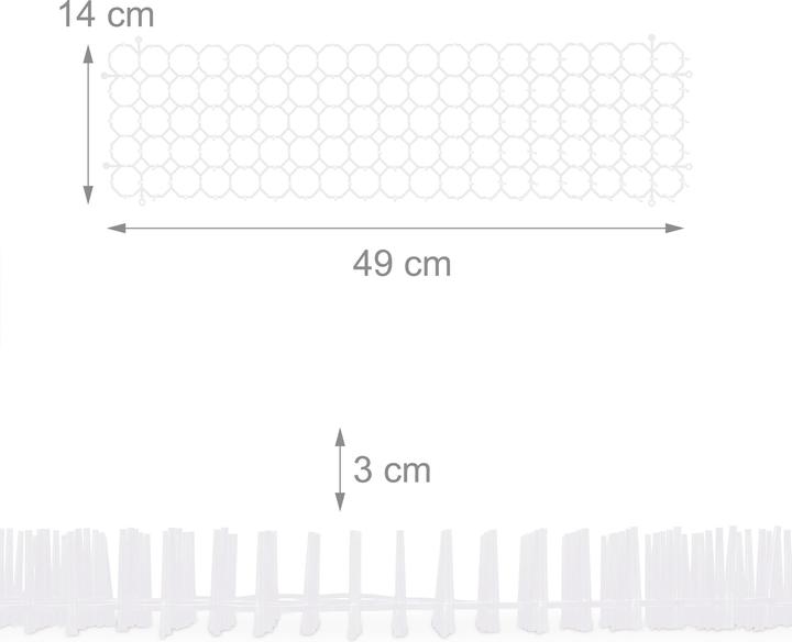 Image du produit Relaxdays 12x Dornengitter