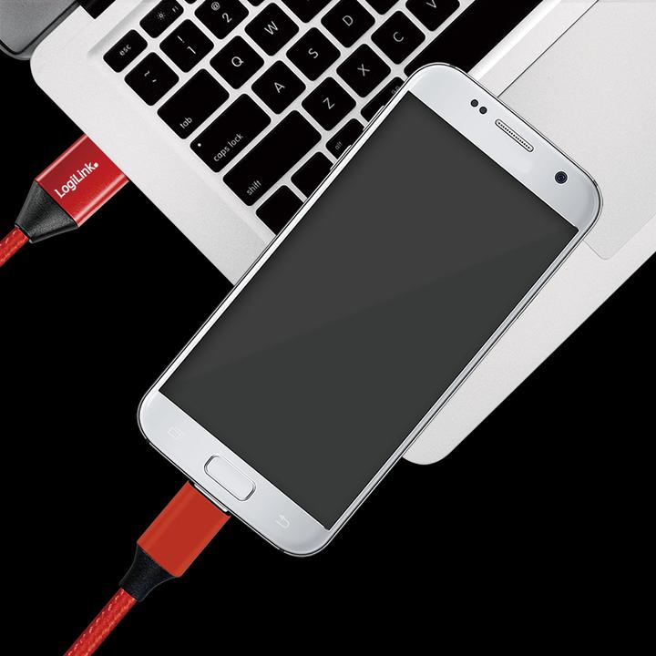 Produktbild LogiLink USB Kabel (0.30 m, USB 2.0)