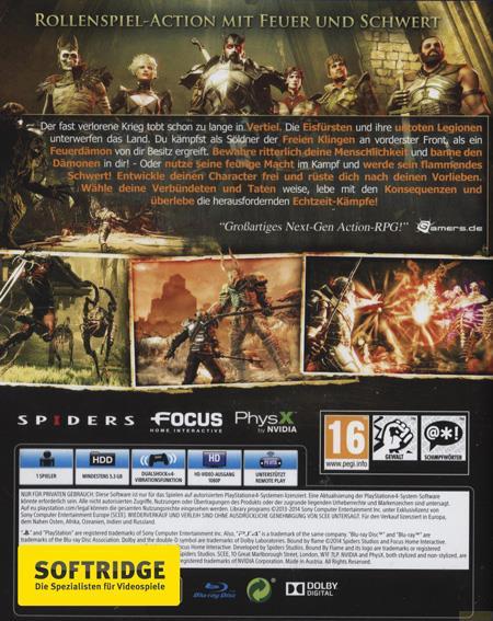 Immagine prodotto Plaion Legato dalla fiamma (PS4)