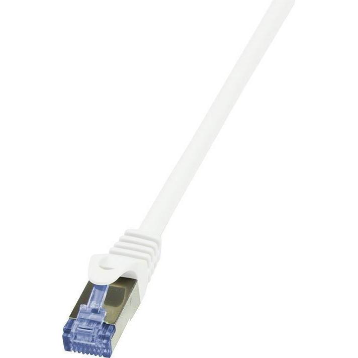 LogiLink Netzwerkkabel (S/FTP, CAT6a, 0.50 m), Netzwerkkabel