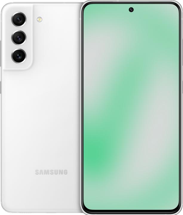 Produktbild Revendo Samsung Galaxy S21 FE 5G Dual-SIM (128 GB, Weiss, 6.40", 12 Mpx, Dual SIM, C / Gut)