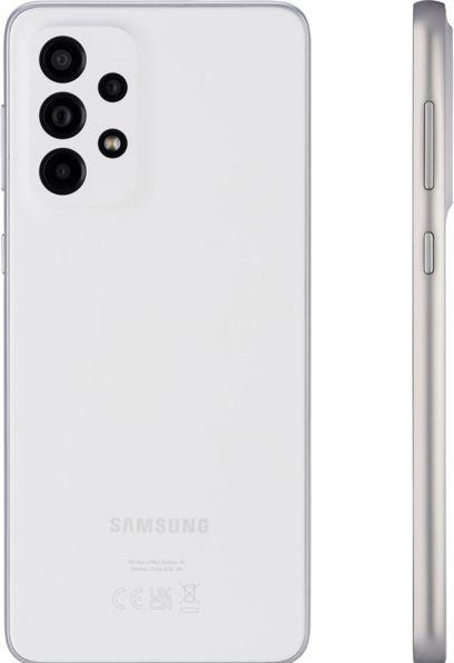 Actual product image Samsung Galaxy A33 5G EU (128 GB, Awesome White, 6.40", Dual SIM, 48 Mpx, 5G)