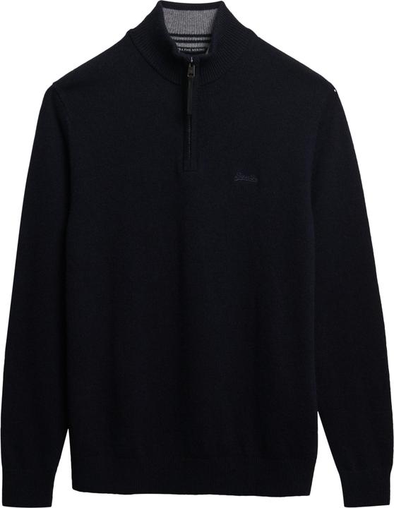Actual product image Superdry Wool Blend Half Zip Sweater (XL)