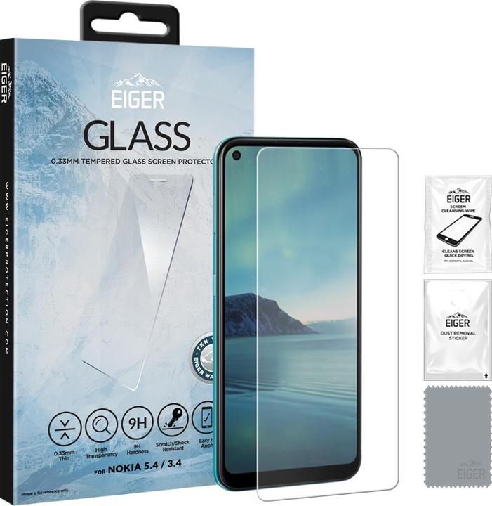 Image du produit Eiger Mountain Glass Clear (1 pcs, Nokia 5.4)