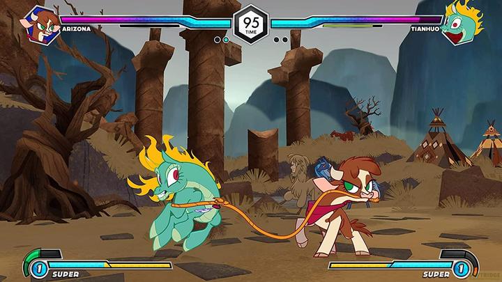 Immagine prodotto Modus Games Them's Fightin' Herds - Edizione Deluxe (Aggiornamento gratuito a PS5) (PS4, DE)