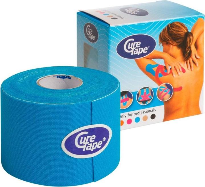 Produktbild Cure Tape 5 m x 5 cm, wasserfest, blau (5 m)