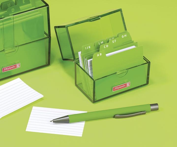 Produktbild Karteibox A8 gefüllt kiwi (A8)