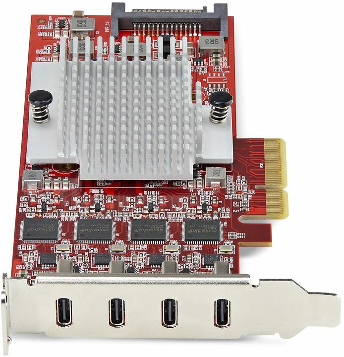 Productafbeelding StarTech 4-PORT USB-C 10GB PCIE CARD LP USB-C 3.2 10GBPS