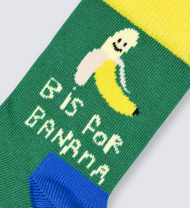 Immagine prodotto Happy Socks B come Banana (Confezione singola, 33 - 35)