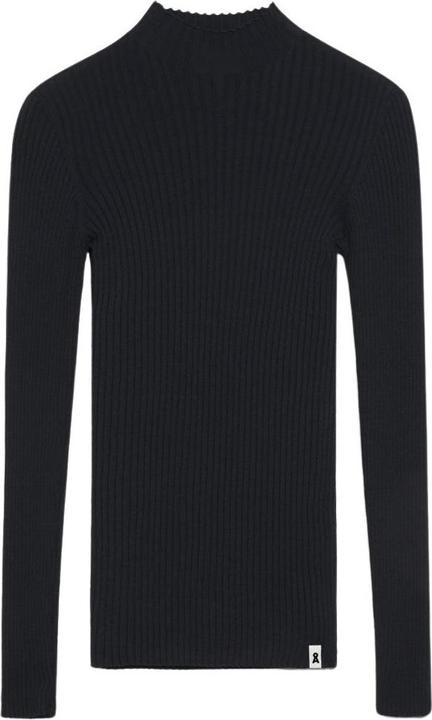 Actual product image Armedangels Alaania Pullover Stand-Up Collar Black (XL)