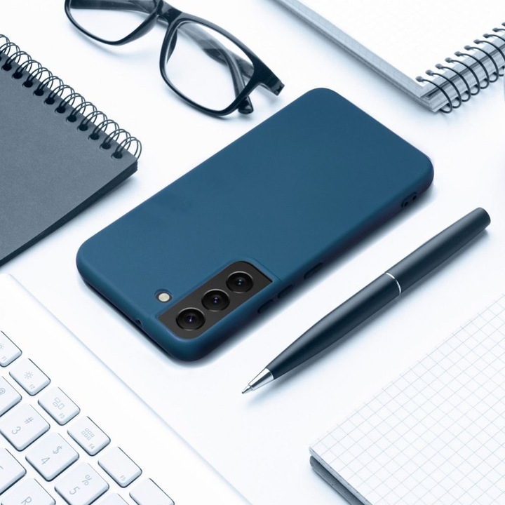 Produktbild Forcell Back panel cover OEM SILICONE case for SAMSUNG S20 FE / S20 FE 5G blue (Samsung Galaxy S20 FE 5G, Samsung Galaxy S20 FE)