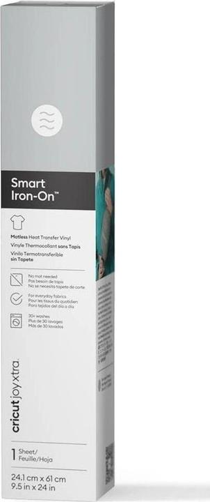 Immagine prodotto Cricut Smart Iron-On Joy Xtra 24,1x61cm Silver (P)