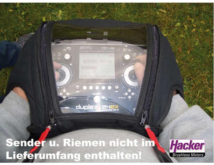 Actual product image Jeti Windshield duplex DC-16