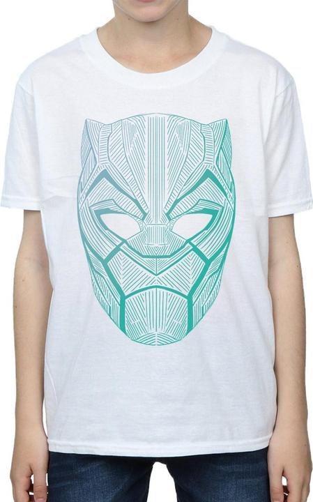 Produktbild Jungen Schwarzer Panther Tribal Maske TShirt (152, 158)