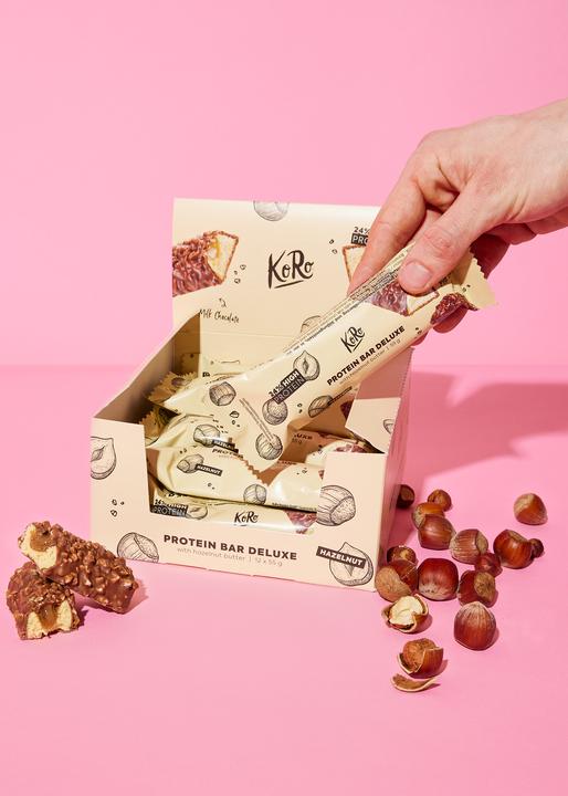 Actual product image KoRo Protein Bar Deluxe (Hazelnut, 1 pcs., 660 g)