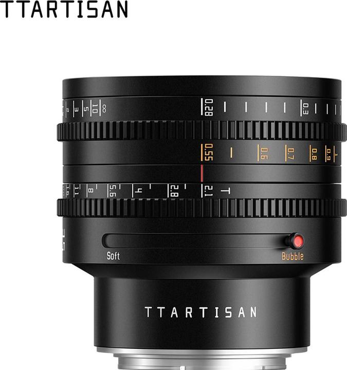 TTArtisan 35 mm T2.1 Dual-Bokeh Cine Nikon Z (Nikon Z, Full frame)