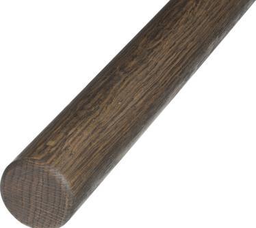 OK-Line Handlauf, Buche 42/2450mm schwarz (Wood)