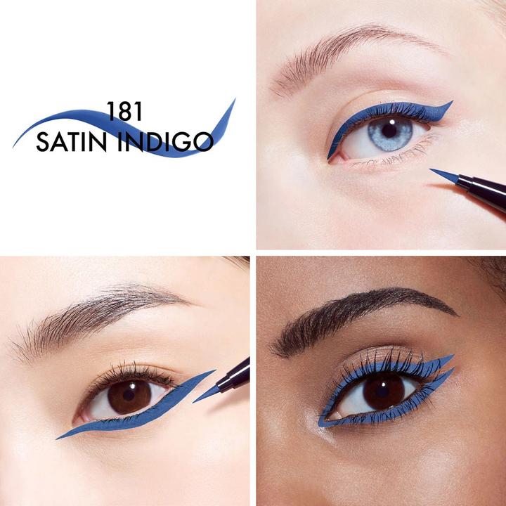 Actual product image Dior Christian Diorshow Liquid Liner 181 Int25 (181 Int25, 181 Satin Indigo)