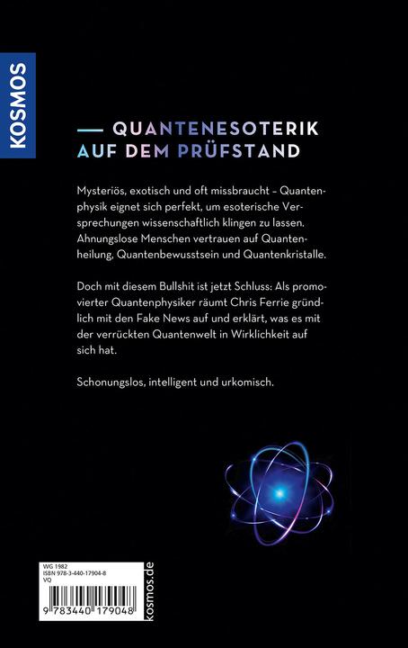 Actual product image Kosmos Quanten-Bullshit (German, Chris Ferrie, 2024)