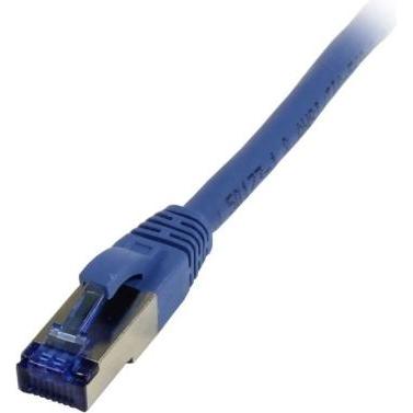 Synergy 21 Patchkabel RJ45, CAT6A 500Mhz, 1.0m, blau, S-STP(S/FTP), TPE(Superflex), AWG26 (S/FTP, CAT6a, 1 m), Netzwerkk...
