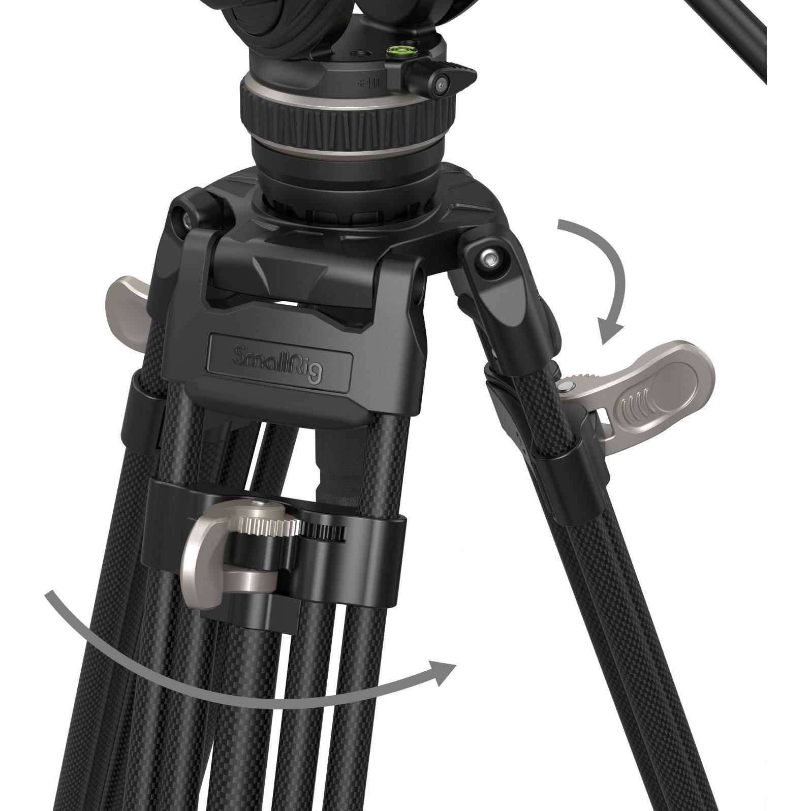Thumbnail - SmallRig FreeBlazer Kit (Metall, Carbon, Kunststoff), Stativ, Schwarz